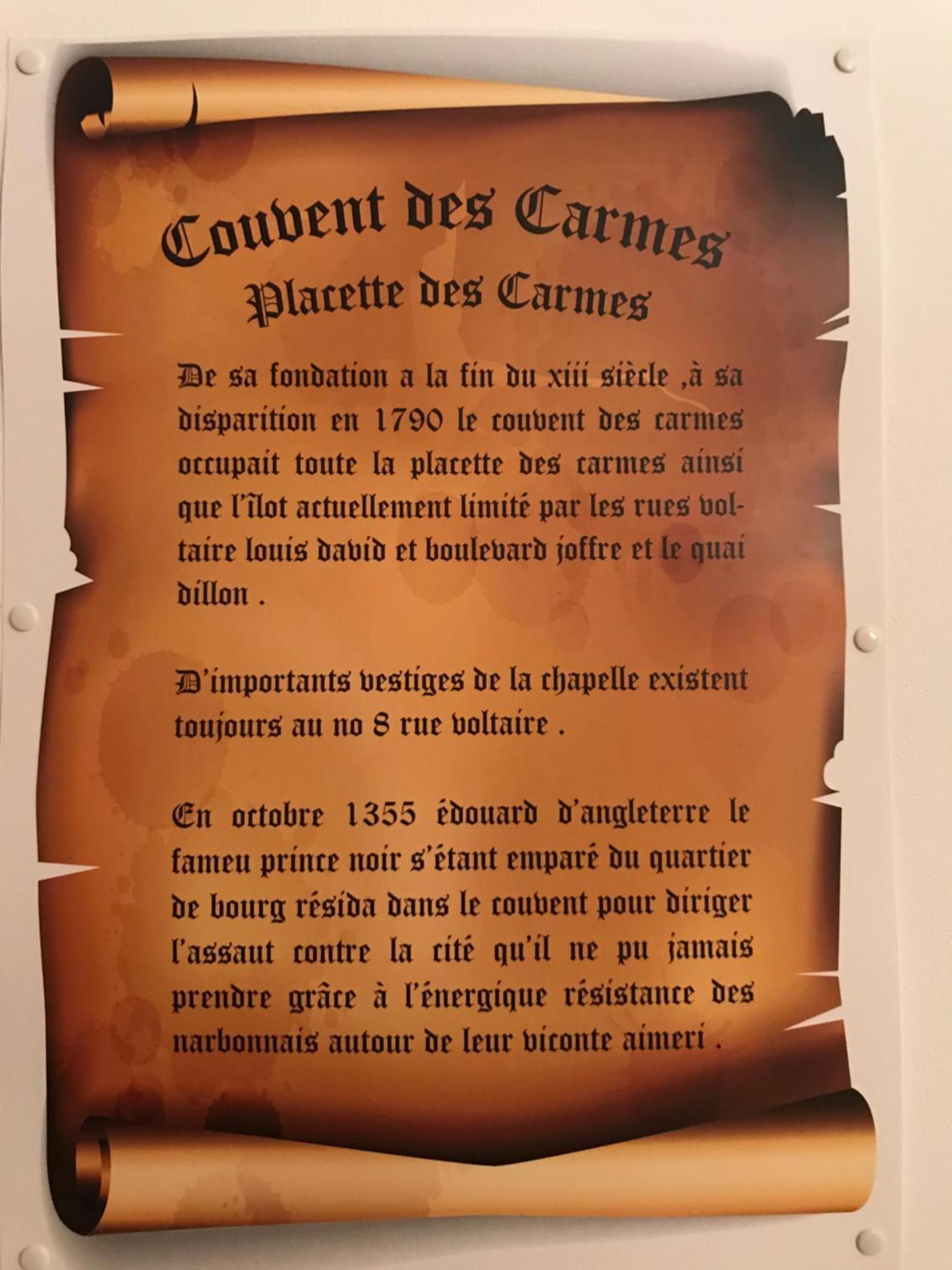 Couvent Des Carmes Ξενοδοχείο Ναρμπόν Εξωτερικό φωτογραφία
